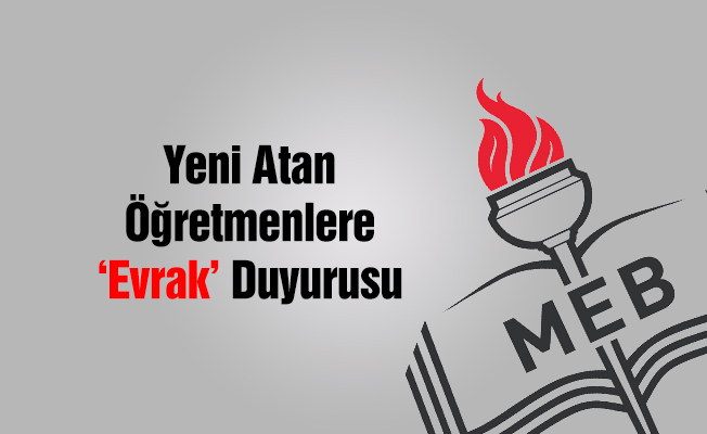 Atanan ücretli öğretmenlerin evrakları dijital ortamdan alınacak