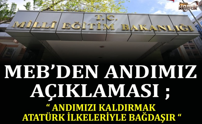 MEB’den ‘Andımız’ tarifi: Faşizmde görülen çağdışı uygulama