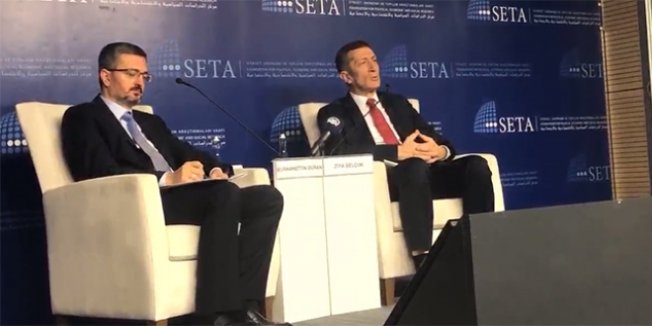Bakan Selçuk, SETA'da konuştu