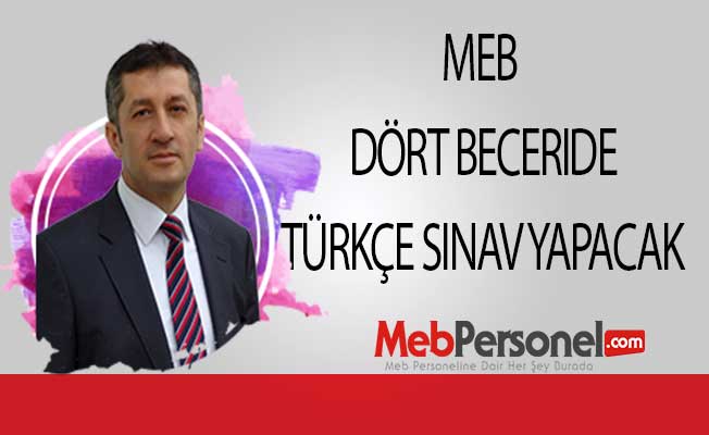 MEB dört beceride Türkçe sınav yapacak