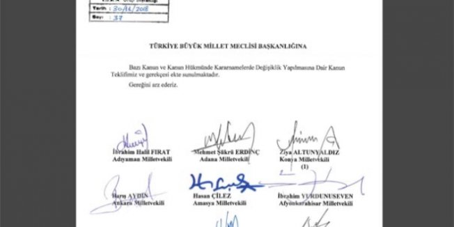 AK Parti, 71 maddelik torba kanun teklifi sundu