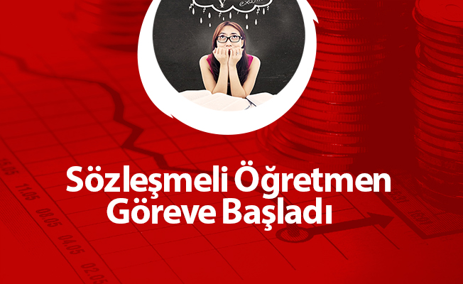 Sözleşmeli Öğretmen Göreve Başladı