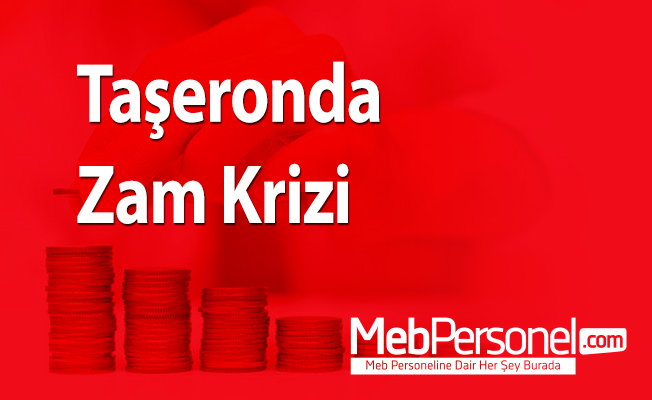 Taşeronda Zam Krizi