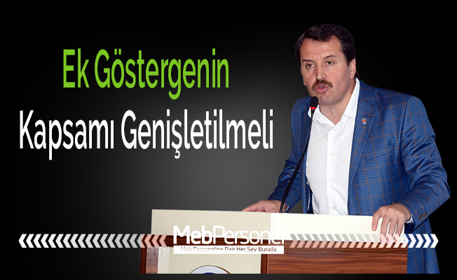 Ek Göstergenin Kapsamı Genişletilmeli