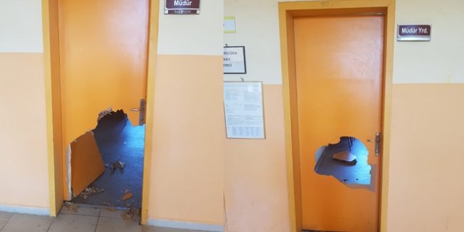 Okul hırsızları yakayı ele verdi