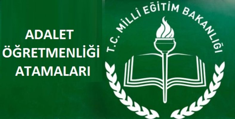 ADALET ÖĞRETMENLERİNİN BİR İSTİRHAMI VAR!