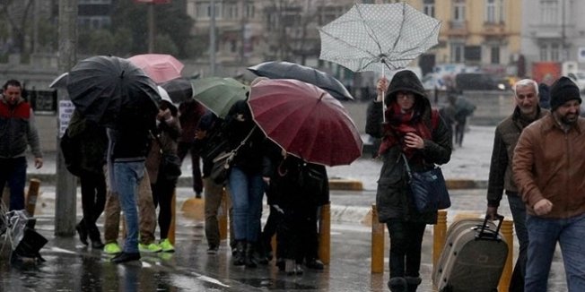 Meteorolojiden yağış uyarısı