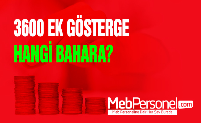 3600 EK GÖSTERGE HANGİ BAHARA?