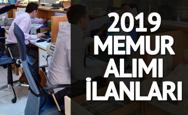 2019 Mart Güncel Kamu Memur Alım İlanları