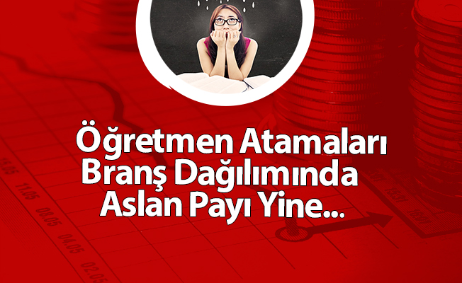 Öğretmen Atamaları Branş Dağılımında Aslan Payı Yine...