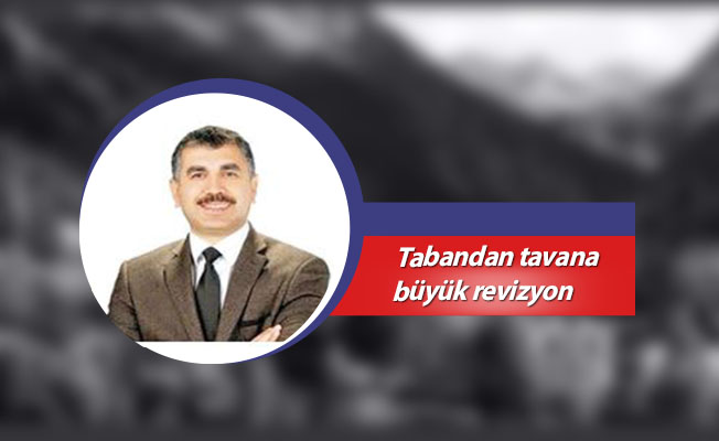 Tabandan tavana büyük revizyon