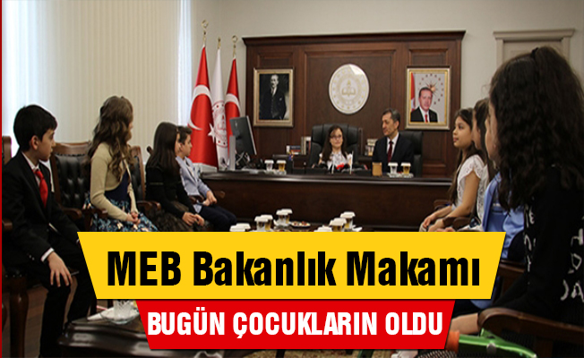 Milli Eğitim Bakanlığı makamı çocuklarda