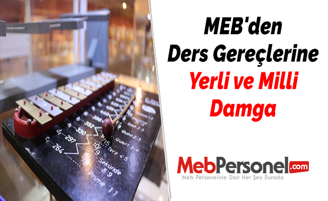 MEB'den Ders Gereçlerine Yerli ve Milli Damga