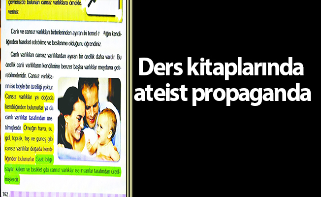 Ders kitaplarında ateist propaganda