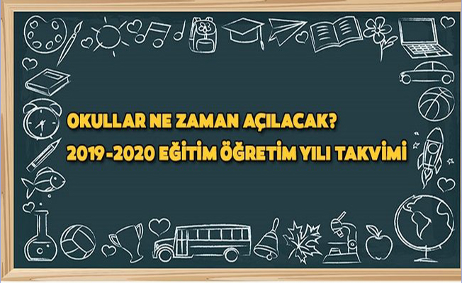 MEB Beklenen 2019-2020 Takvimini Açıkladı!..
