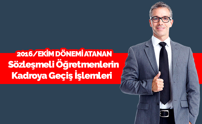 Sözleşmeli Öğretmenlerin Kadroya Alınma İşlemleri Eylül'de