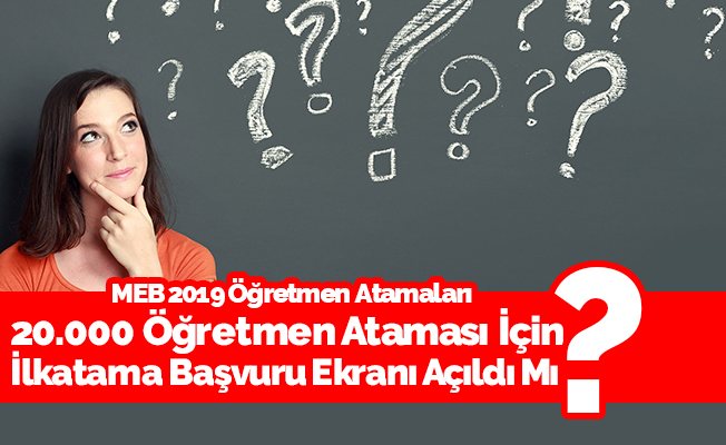 Sözleşmeli öğretmen adaylarının tercih başvuruları alınacak