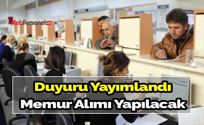 Duyuru yayımlandı. Sözleşmeli bilişim personeli alınacak