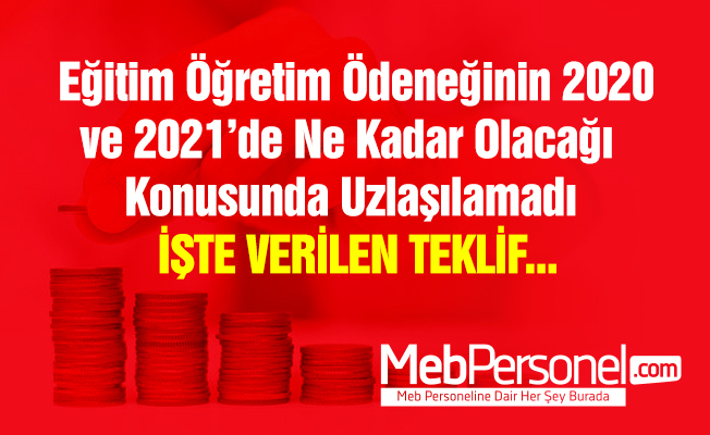 MEB, 2020 ve 2021 Eğitime Hazırlık Ödeneği