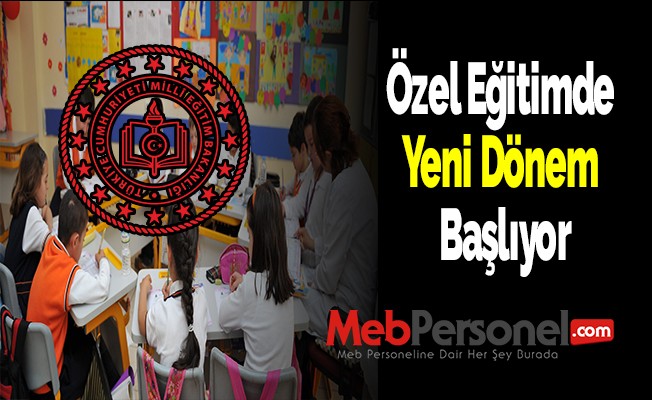 Özel Gereksinimli Çocukların Eğitiminde Yeni Dönem