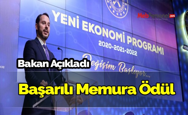 Bakan Albayrak açıkladı: Başarılı memura ödül