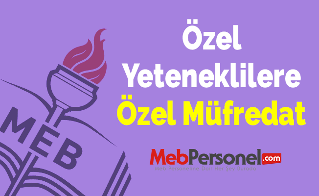 Özel Yeteneklilere Özel Müfredat