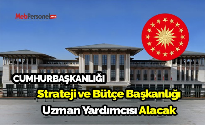 Strateji ve Bütçe Başkanlığı Memur Alıyor!