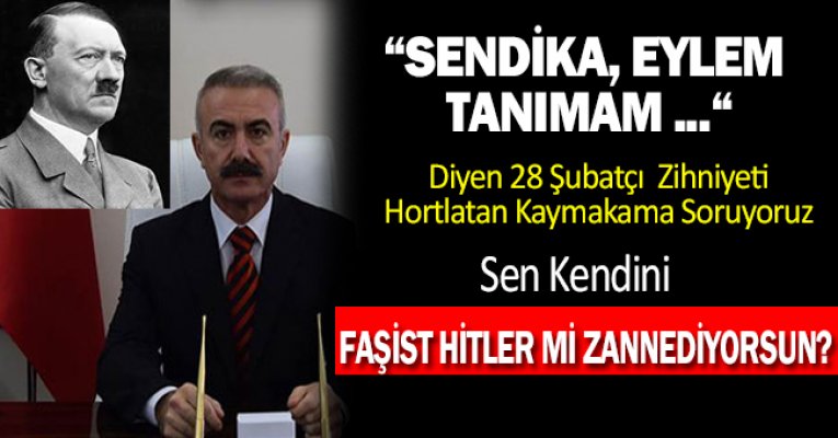 Yasakçı Kaymakam ve Milli Eğitim Müdürüne Sert Tepki