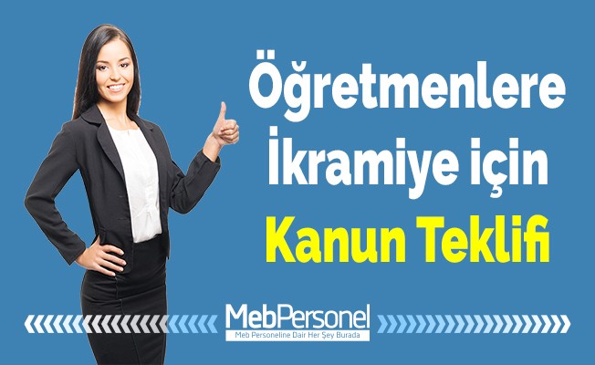 Öğretmenlere, Öğretmenler Günü'nde Bir Maaş İkramiye TBMM'de
