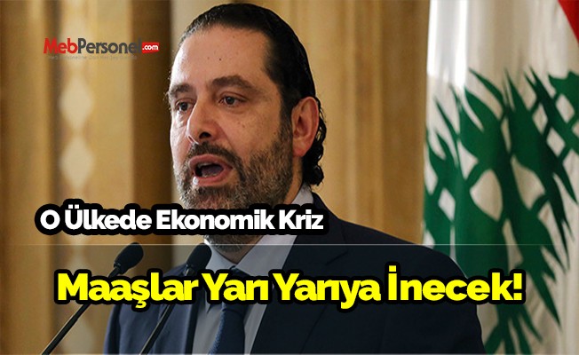 Lübnan'da Vatandaşın Tepkisi Ses Getirdi! Maaşlar Yarı Yarıya Düşecek