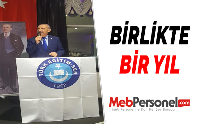 “BİRLİKTE BİR YIL!”