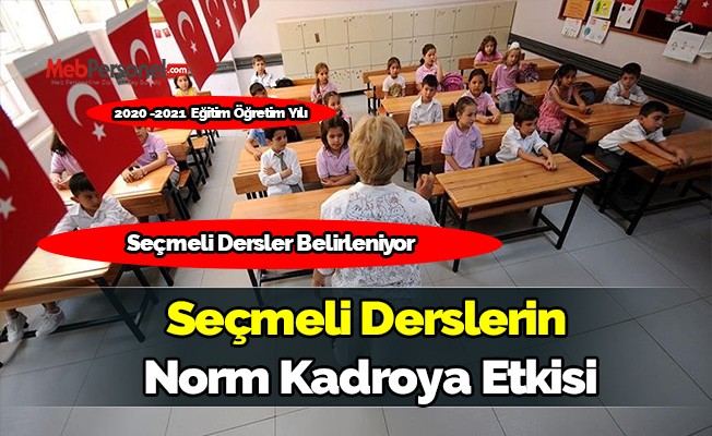 Seçmeli Derslerin Norm Kadroya Etkisi