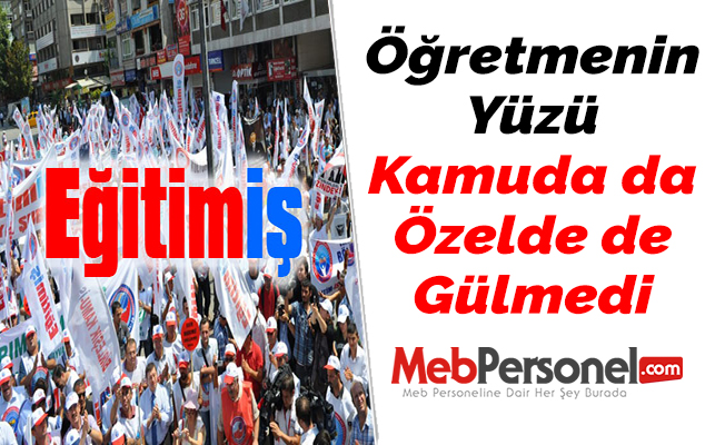 Öğretmenin Yüzü Kamuda da Özelde de Gülmedi