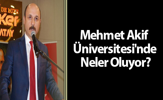 Burdur Mehmet Akif Üniversitesi'nde Neler Oluyor?
