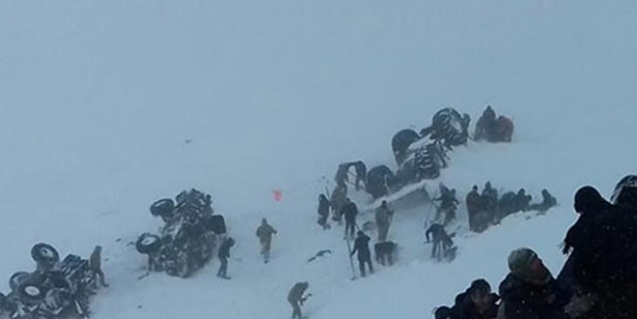 Van'da Çığ: 26 Ölü