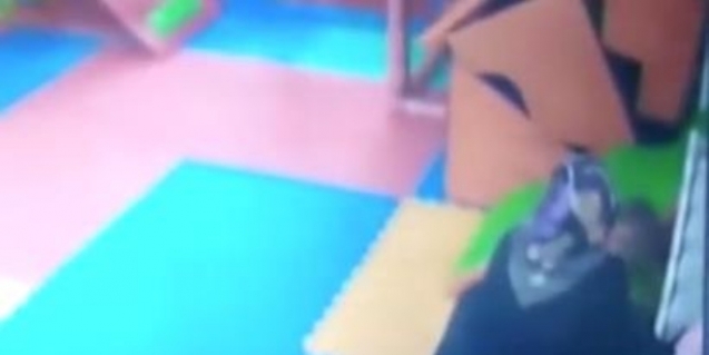Kreşte küçük çocuğu darbeden şüpheli tutuklandı