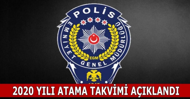 2020 Atama Takvimi Açıklandı