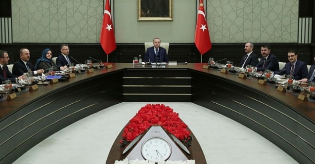 Cumhurbaşkanlığı Kabinesi toplandı .