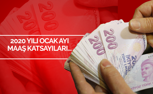 2020 Ocak Maaş Katsayıları