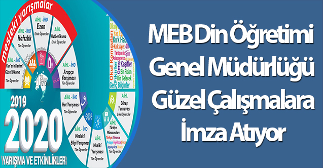 MEB Din Öğretimi Genel Müdürlüğü Çalışmaları