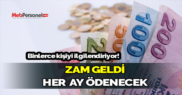 Binlerce kişiyi ilgilendiriyor! Zam geldi, her ay ödenecek