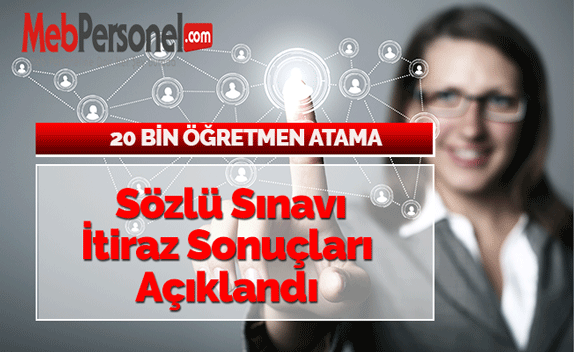 Sözleşmeli Öğretmenlik Sözlü Sınavı İtiraz Sonuçları Açıklandı.