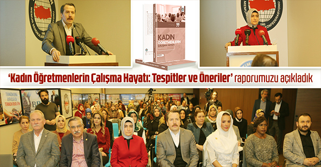 Eğitim Bir Sen Kadın Öğretmenlerin Çalışma Hayat İle İlgili Rapor Hazırladı