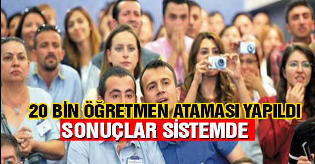 Sözleşmeli Öğretmenlik atama sonuçları açıklandı.