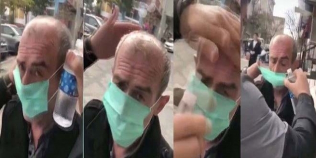 Yaşlı adama zorla maske takmıştı... Verilen ceza belli oldu