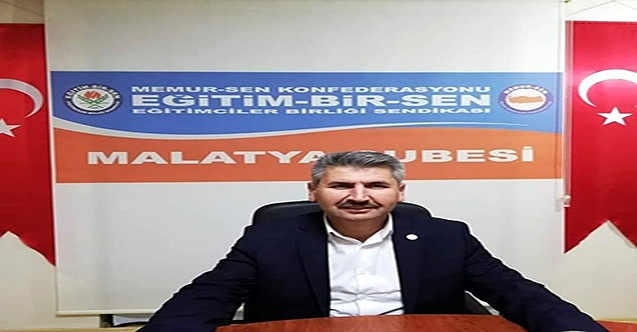 Eğitim Bir Sen'in hedefi kampanyada Malatya plakası