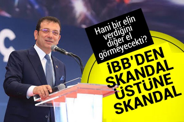 Hani bir elin verdiğini diğeri görmeyecekti?