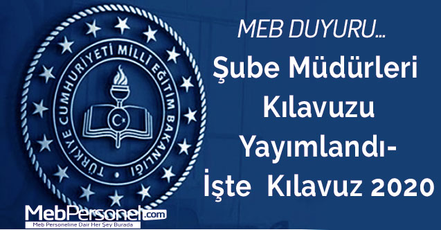 Şube Müdürleri  Rotasyon Kılavuzu Yayımlandı- İşte  Kılavuz 2020