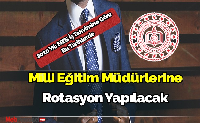 Milli Eğitim Müdürlerinin yer değiştirme işlemleri yapılacak