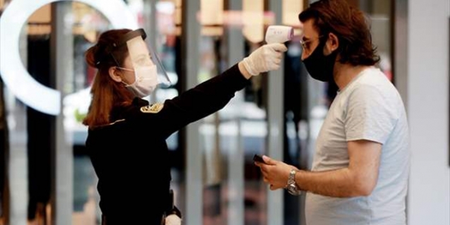 AVM'lerde uygulanan virüs tedbirleri